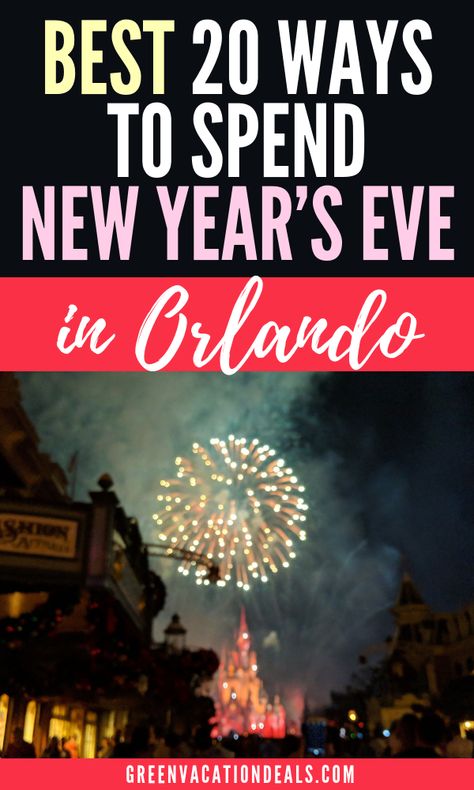 Move over New York City! Orlando, Florida is the place to be this New Year's Eve! There are lots of great parties going on around Orlando for both us adults & kids alike including at the major theme park & resorts (Walt Disney World, Universal Studios, SeaWorld & Legoland) but just 20 made our list of the best. They include special fireworks, an Italian Masquerade at Disney's new Riviera Resort, dinners with specialty food like a traditional Spanish New Year’s cuisine, pool parties & more #NYE Italian Masquerade, Disney New Year, Disney World With Toddlers, Disney World For Adults, Best Family Vacation Spots, Disney World Tickets, Orlando Hotel, Disney Orlando, Disney World Florida