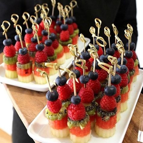 Fruit Kabobs For Party Skewers, Fruit Kebabs Ideas, Kabobs For Party, Fruit Kabobs For Party, Party Skewers, Wedding Fruit, Fruit Skewer, Fruit Hampers, Fruit Kebabs