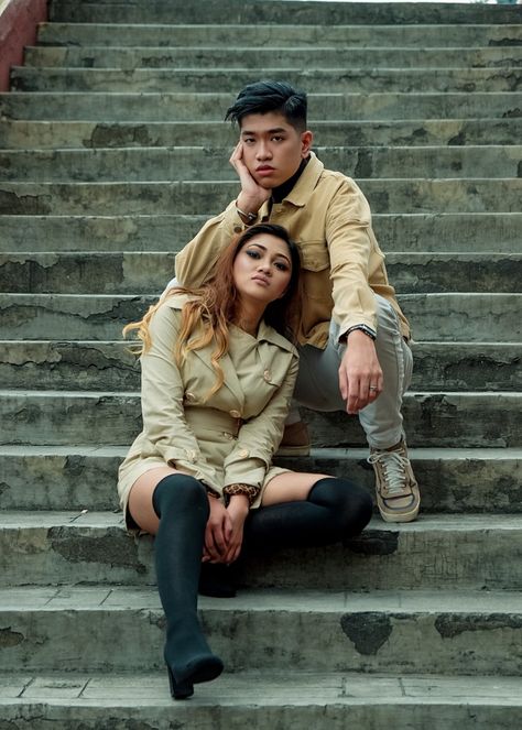 Sitting On Stairs, Asia Photography, Photographer Pictures, Personal Photography, Man Photography, Photography Images, Sitting Poses, Woman Sitting, Free Photography