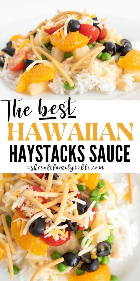 Hawaiian Hey Stacks, Hawaiin Haystacks Recipe Crock Pot, Crockpot Hawaiian Haystacks, Hawaii Haystacks Recipe, Chinese Haystacks Recipe, Hawaiian Hay Stacks, Hawaiian Haystack Recipe Crockpot, Hawaiian Haystacks Crockpot, Chicken Haystacks Recipe