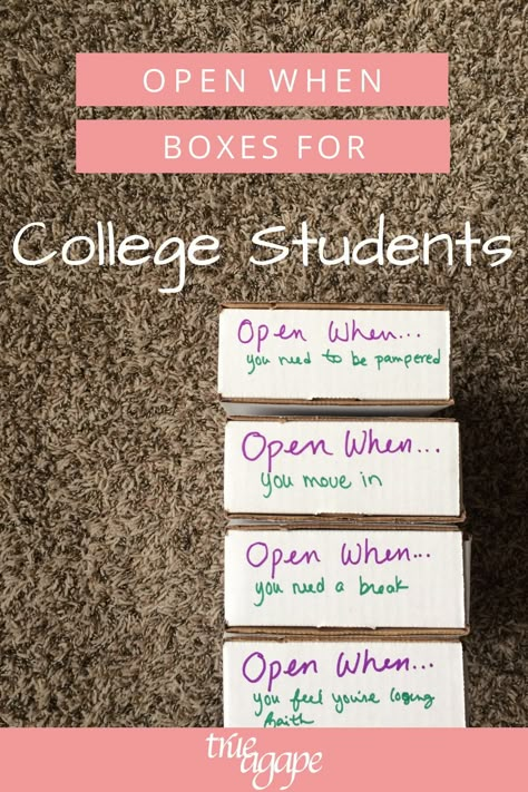 Open When Cards For College Student, Open When Letters For College Daughter Gift Ideas, Thinking Of You College Student, Open When Boxes For College Students, Open When Envelope Ideas For College, Open When Gift Ideas Care Packages, College Open When Letters, Open When Gift Card Ideas, Open When Letters For College Son