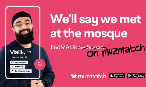 How a Muslim dating app made UK man’s search for a wife go viral | Dating | The Guardian Muslim Dating, Poster Campaign, App Promotion, Billboard Advertising, Billboard Design, Viral Marketing, Flyer And Poster Design, Dating App, Dating Apps