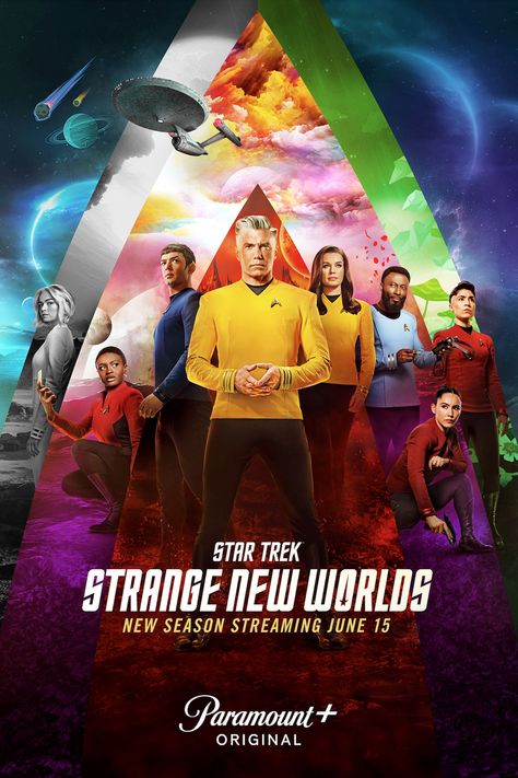 Martin Starr, Christina Chong, Takahiro Sakurai, Star Trek Strange New Worlds, Anson Mount, Jonathan Frakes, Strange New Worlds, Rebecca Romijn, New Star Trek