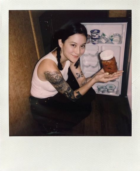 Japanese Breakfast Band, Beabadoobe Photoshoot, Japanese Breakfast Singer, Bjork Post Photoshoot, Michelle Zauner, Beabadoobee Instagram, Japanese Breakfast, Indie Singers, Different Types Of People