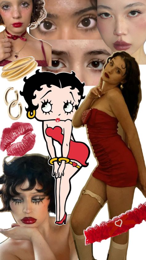 Halloween costume Betty Boop Costume, Halloween Looks, Christmas Costumes, Betty Boop, Costume Party, Halloween Costume, Halloween Costumes, Halloween, Christmas