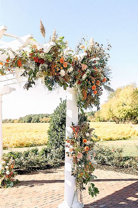 The gorgeous floral arch looks perfect a fabulous idea for your wedding ceremony. Bookmark this lovely floral design within your wedding inspiration board.##flowerarchinspo #brideinspo #weddingtrends. Arch Inspiration, Bridal Party Attire, Wedding Arches, Breathtaking Wedding, Wedding Inspiration Board, Ceremony Arch, Floral Arch, Timeless Wedding, Diy Wedding Decorations