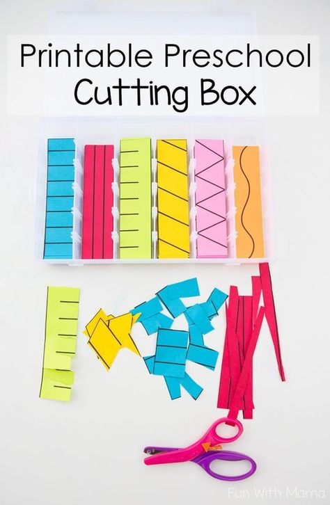 Preschool Fine Motor, Busy Boxes, Motor Skills Activities, Scissor Skills, Montessori Baby, Preschool At Home, Busy Toddler, Preschool Learning Activities, Fine Motor Activities