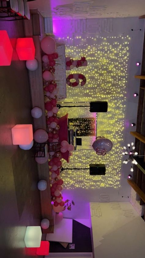 Nicole Laeno Sweet 16, Air Bnb Party, Air Bnb Party Ideas, 16 Photoshoot, Birthday Party Halls, Princess Sweet 16, Sweet 16 Party Themes, Sweet 16 Pictures, Pink Sweet 16