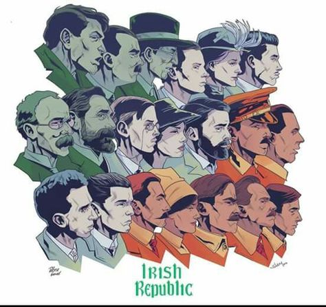 Marvel artist Will Sliney's tribute to those who fought in the Easter Rising. Easter Rising 1916 Art, Easter Rising 1916, 1916 Rising, Ireland 1916, Irish Independence, Easter Rising, Ireland History, Irish Symbols, Erin Go Bragh