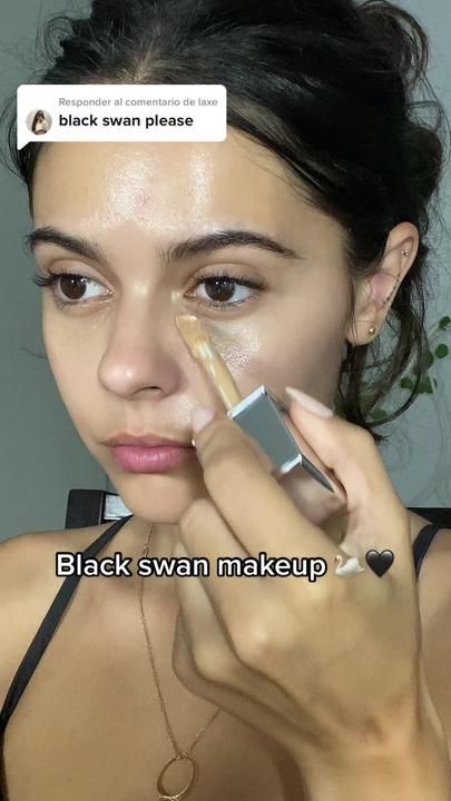 Black Swan Makeup, Swan Makeup, Natural Makeup For Teens, Learn Makeup, Makeup Tut, Dope Makeup, Makeup For Teens, How To Apply Eyeshadow, Latest Makeup