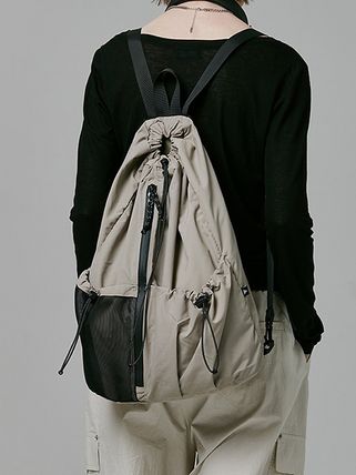 Designer fashion, Seoul-fully created | W Concept Teach Wear, Running Backpack, String Backpack, One Strap Backpack, Techwear Fashion, Pet Bag, Sling Bags, String Bag, Cross Bag