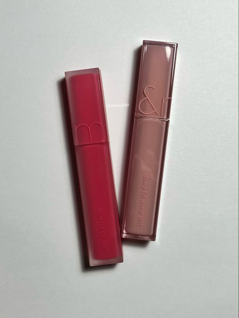 Romand lip tint , korean beauty  ,  mood dewy ful lip tint, mood dewy blur tint , le sserafim, cute , pretty products Lip Tints, K Beauty, Lip Tint, Blur, Lips, Makeup, Quick Saves, Make Up