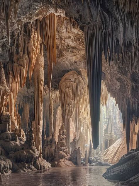 National Geographic Worldwide | Step into the mesmerizing depths of Carlsbad Caverns National Park, New Mexico, USA 🇺🇸 | Facebook Carlsbad Caverns New Mexico, Stalactites And Stalagmites, White Sands New Mexico, Carlsbad Caverns National Park, Carlsbad Caverns, New Mexico Usa, Land Of Enchantment, Magic Art, Wonderful World