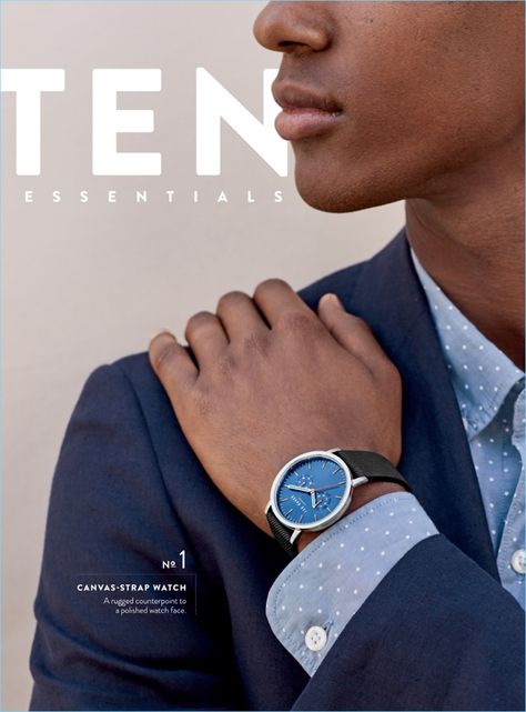 Ted Baker London Brit Multifunction Textured Canvas Strap Watch Mens Fashion Essentials, Sportswear Outfits, Spring Essentials, Men's Sportswear, New Catalogue, Textured Canvas, Ted Baker London, Watch Faces, Sports Gear