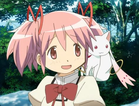 Madoka Kaname Madoka Magica Madoka Magica Screencaps, Madoka Magica Aesthetic, Surface Pressure, Madoka Kaname, Aesthetic Post, Edogawa Ranpo, Magia Record, Puella Magi, Collaborative Art