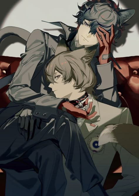 Persona 5 Akechi X Akira, Persona 5 Joker X Akechi, Ren X Akechi, Akechi X Joker, Joker Akechi, Joker X Akechi, Akechi And Joker, Persona 5 Akechi, Akechi X Akira