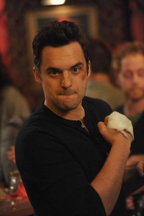 One sexy Nick Miller.... :) New Girl Nick And Jess, New Girl Tv Show, Nick And Jess, New Girl Quotes, Jake Johnson, Jessica Day, Nick Miller, Funny Story, Zooey Deschanel