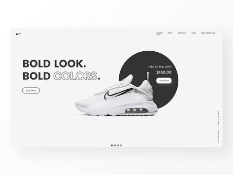 Hello Dribbblers! What you think about my Nike Webdesign Concept. Hope you like it! - Have a project? Let's work together! Hit me up on: ilbognov@gmail.com - Drop a "❤️" if you Like it! Sports Website, Shopify Website Design, Portfolio Book, Shopify Website, New Media, Page Design, What You Think, Ui Design, Bold Colors