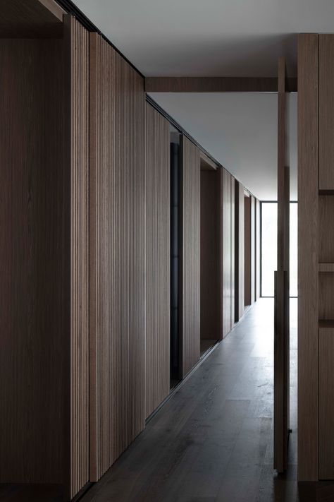 Three Palms by Stafford Architecture – Project Feature – The Local Project Diy Architecture, Engineered Timber Flooring, Hallway Design, Oak Flooring, The Local Project, Curated Design, Timber Flooring, House Goals, Local Design