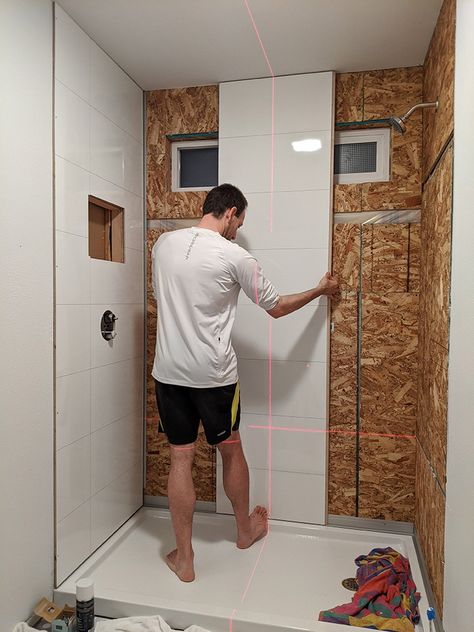 What is the least expensive way to redo a shower – Innovate Building Solutions Nationwide Supplier Cleveland shower remodeling contractor - Innovate Building Solutions Blog - Home Remodeling, Design Ideas & Advice Laminate Wall Panels, Diy Tile Shower, Makeover Kamar Mandi, Bathroom Shower Panels, Shower Remodel Diy, Tub To Shower Conversion, Shower Conversion, Shower Renovation, Laminate Wall