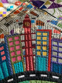 My Joyful Journey: COLOR MY WORLD--MONTH 11--BIG BEN and ONE WORLD TRADE Color My World, The Quilt Show, Time Clock, Hand Drawn Pattern, Construction Process, World Trade, Clock Face, Pattern Mixing, My World