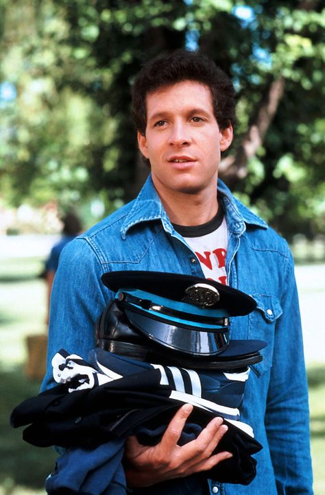 Steve Guttenberg Steve Guttenberg 80s, Three Men And A Baby, Police Academy Movie, Steve Guttenberg, 1980s Films, 1980s Movies, Avengers Outfits, Artist Film, Cult Movie