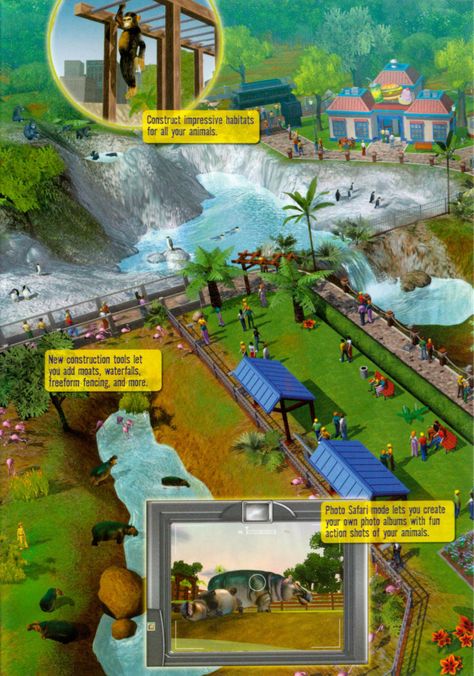 Zoo Tycoon 2 (2004) box cover art - MobyGames Zoo Tycoon 2, Old Websites, Zoo Tycoon, Animals Information, Club Penguin, Ds Games, Childhood Games, Disney Books, Packaging Material