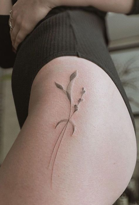 Hip Tattoos For Women, Lilly Flower Tattoo, Floral Hip Tattoo, Hip Thigh Tattoos, Hip Tattoos, Boho Tattoos, Hip Tattoos Women, Thigh Tattoos Women, Tattoed Girls