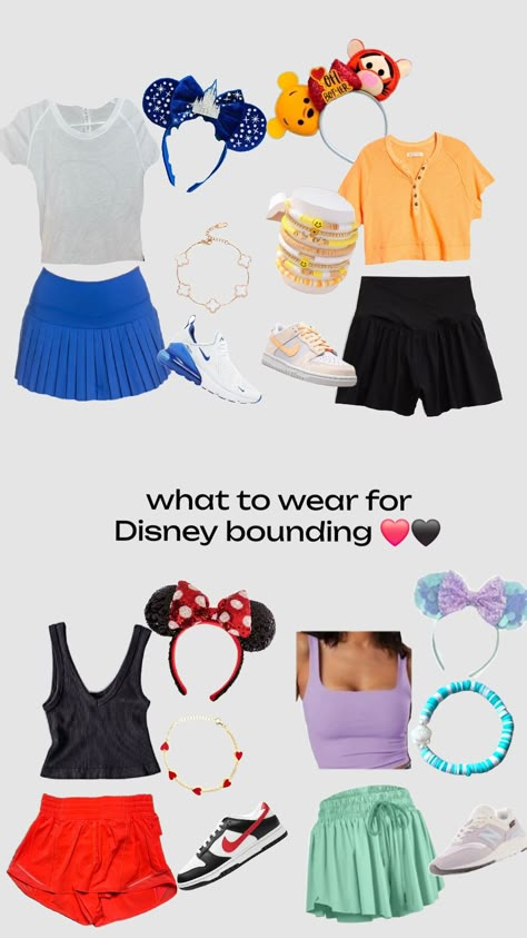 Disney bounding outfits ❤️🖤 Modern Disney Characters Outfits, Athletic Disney Outfit, Disney Taylor Swift, Stitch Disney Bound, Disneybound Outfits Casual, Aesthetic Disney Outfits, Disney Bounding Ideas, Disney Bounding Outfits, Bounding Outfits