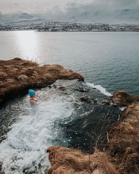 Iceland Natural Hot Springs, Hvammsvik Hot Springs, Iceland In December, Iceland Beauty, West Iceland, Iceland Summer, Iceland Map, Iceland Vacation, North Iceland