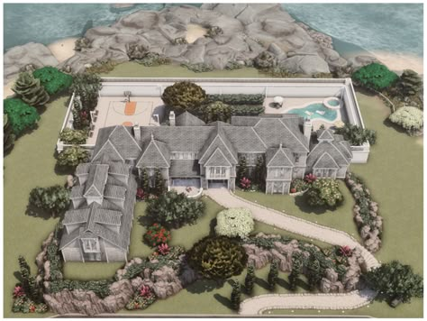 The Sims Resource - MM The Mansion Sims 4 Brindleton Bay Mansion, Sims 4 Mega Mansion, Sims 4 Cc Mansion Furniture, Sims4 Lots Cc, Sims 4 64x64 Mansion, Sims 4 Family Mansion, Sims 4 Mansion Download, Sims 4 Mansion Luxury, Sims 4 Mansion Cc