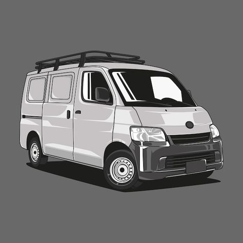 Delivery van car illustration | Premium Vector #Freepik #vector #car-illustration #car-transport #vehicle #3d-car Mobil Vector, Amana Osaki, Nissan Z Series, Van Cartoon, Antique Quotes, Office Redesign, Design Racing, Kaos Oblong, Food Van