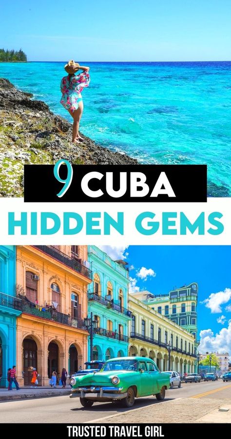 9 Cuba Hidden Gems Cuba Travel Guide, Things To Do In Cuba, Bucket List Christmas, Cuba Itinerary, Drawing Travel, Cuba Beaches, Dream Holidays, Travel Caribbean, Visit Cuba