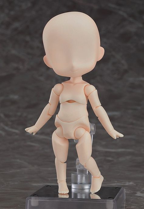 Nendoroid Doll archetype 1.1: Girl (Cream) Nendoroid Base, Mushroom Sprite, Nendoroid Anime, Anime Collectibles, Scale Figures, Tokyo Otaku Mode, Black Butler Anime, Painting Plastic, Butler Anime