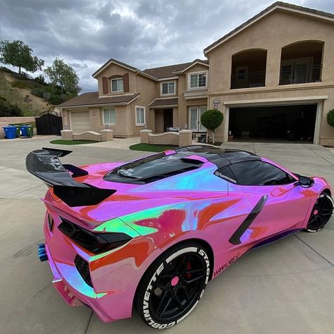 💯GTA BOYYY Cars🚘🔥 on Instagram: "GTA real life!🍭😋🏎🔥 #gta #sportscar #supercar #corvette #rainbow #pink #breastcancer #car" Gta Real Life, Gta Cars, Luxury Cars Audi, Pink Cadillac, Pimped Out Cars, Girly Car, Car Goals, Cute Car Accessories, Super Luxury Cars