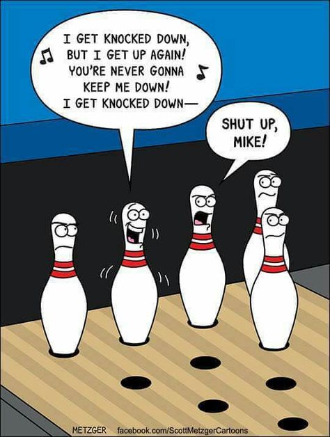 Ten pin wouldn't say that Bowling Pictures, Bowling Quotes, The Awkward Yeti, Fun Bowling, Bowling Alley, Hilarious Stuff, Bowling Pins, Quick Dinners, Clean Humor