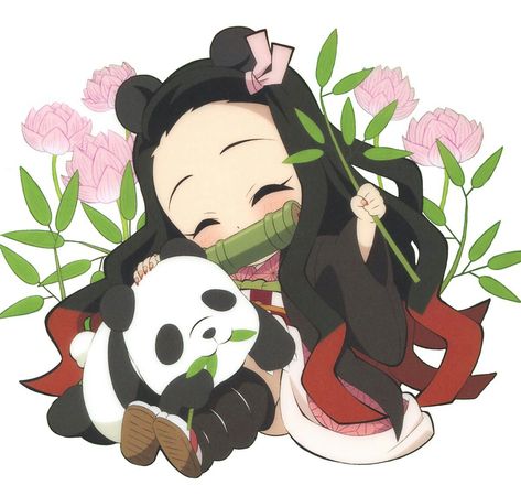 Demon Slayer Nezuko Official Art, Nezuko Chibi Official Art, Demon Slayer Official Art Chibi, Demon Slayer Chibi Art, Kny Official Art Chibi, Demon Slayer Chibi Official Art, Kny Chibi Official Art, Nezuko Official Art, Cute Demonslayer