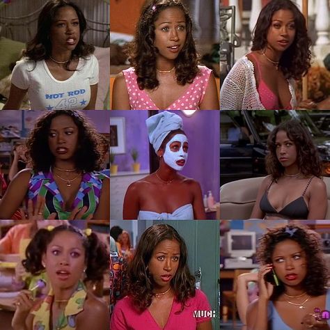 90s Black Actresses Aesthetic, Stacey Dash 90s, 2000 Hairstyles Black Women, Stacey Dash Clueless, 90s Black Culture Aesthetic, 2000s Hairstyles, Femininity Aesthetic, Stacey Dash, Clueless Fashion