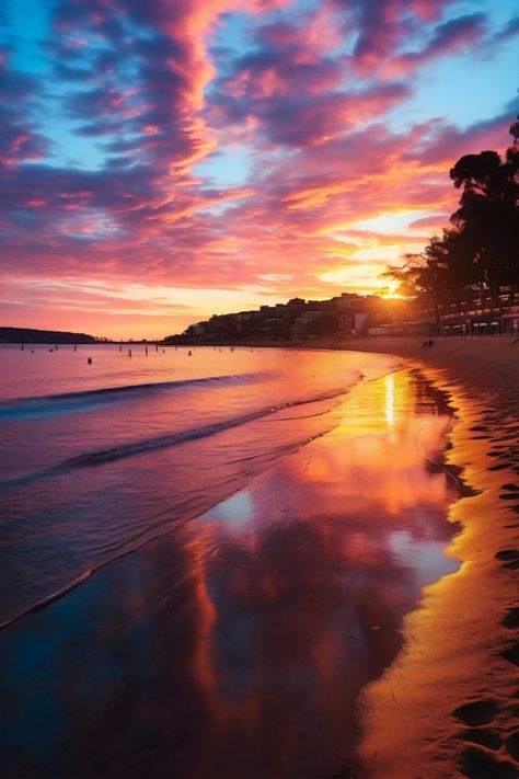 Manly Beach Sydney, Manly Beach, Crashing Waves, Vibrant Energy, Dreams Come True, Sun Kissed, The Sand, New Chapter, Beach Sunset