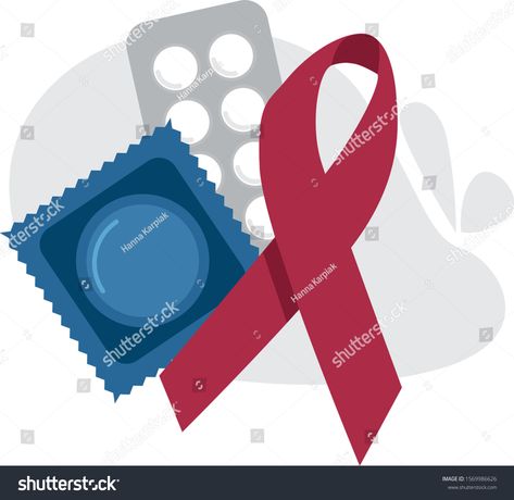 Hiv Prevention, Aids Day, World Aids Day, Infographic Templates, Red Ribbon, Disease, Royalty Free Stock Photos, Royalty Free, Ribbon