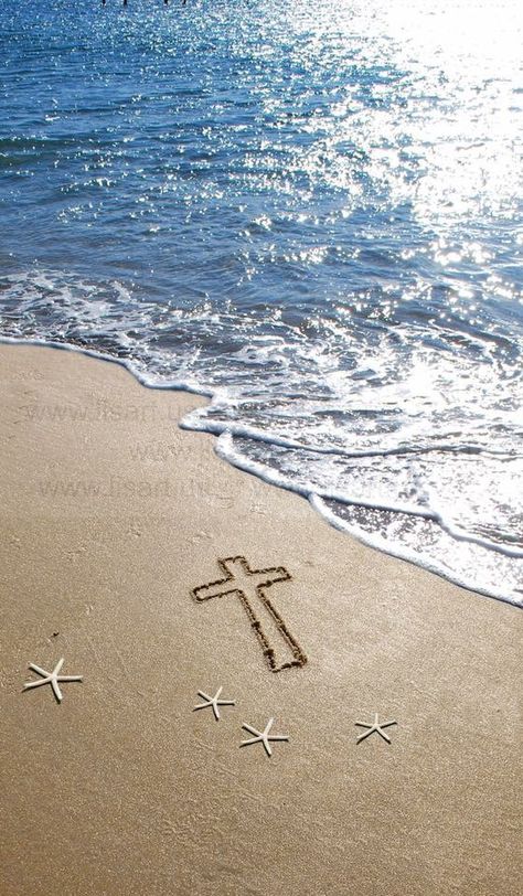 Easter Beach Photos, Beach Easter Pictures, Happy Easter Beach Images, Christian Beach Aesthetic, Christian Beach Wallpaper, Semana Santa Aesthetic, Cute Beachy Wallpapers, Easter At The Beach, Beach Widgets