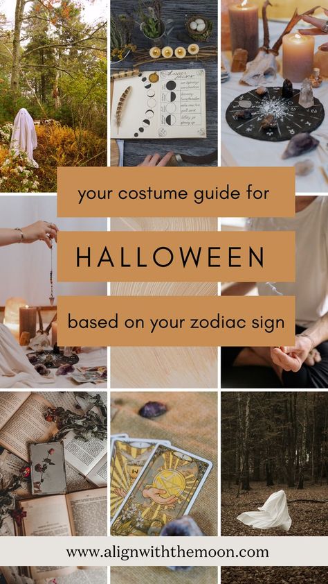 Struggling to figure out an easy, last minute costume for this Halloween? Don't worry - I'll help guide you through this spooky season! Be sure to read the article for inspiration and ideas on the perfect Halloween costume based on your zodiac sign! We are currently in my favorite zodiac season - Scorpio season!! For more info on zodiac seasons and what they mean check out - alignwiththemoon.com. #halloweencostumes #halloweencostumes2022 #halloween #zodiacsigns #astrology #halloweenideas Scorpio Halloween Costume, Zodiac Halloween Costumes, What To Be For Halloween, Perfect Halloween Costume, Last Minute Costume, Scorpio Season, Birth Chart Astrology, Last Minute Costumes, Scorpio Sign