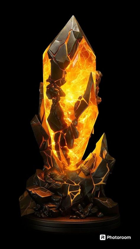 Dnd Crystal, Soul Gem, Fantasy Crystal, Fire Crystal, Artifact Art, Magic Crystal, Magic Items, Magic Stones, Magical Stones