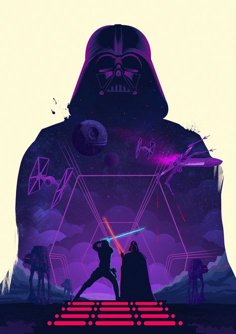 Star Wars Poster The Empire Strikes Back Print Darth Vader - Etsy Brasil Herobrine Wallpaper, Pro Create, Anakin Vader, Star Wars Background, Vader Star Wars, Empire Strikes Back, Star Wars Empire, Instagram Prints, Star Wars Wallpaper