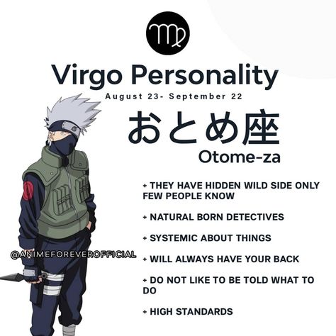 🔥✨Tag a virgo! ♍👇🏻 💫 VIRGO : This hardworking, detail-oriented, and critical sign is represented by the Virgin for its pure and discriminating nature. Observant Virgo is quick to notice flaws and fix them, helping others reach their highest potential. One of Virgo’s strongest abilities is to take in a wealth of information, and pick out only what’s important and useful. This makes Virgo one of the most productive and efficient signs of all. Anime Horoscope, Virgo Personality, Social Games, Virgo Horoscope, Discord Server, Helping Others, Memes, Anime