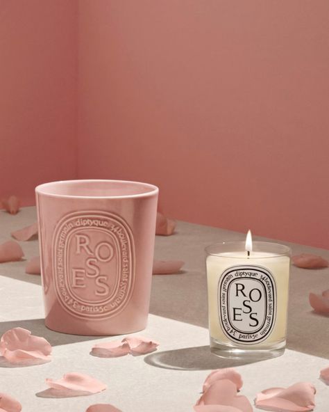 Diptyque, the iconic French luxury brand, has been illuminating our lives with their exquisite candles and accessories for over 60 years. Their products embody the perfect blend of elegance, sophistication, and warmth, making them an absolute dream to receive as a gift. Whether it's a hostess gift, a birthday celebration, or a self-care indulgence, Diptyque's stunning variety of products are sure to impress. Diptyque candles and accessories are more than just a gift – they're an experience.... Diptique Candle, Luxury Candle Brands, Roses Candle, Diptyque Candles, Rose Scented Candle, French Luxury Brands, Flowers Blooming, French Luxury, Candle Branding