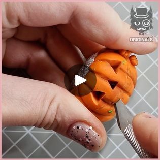 Clay Pumpkins, Scary Pumpkin, Clay Ideas, Dry Clay, Air Dry Clay, Halloween Ideas, Halloween Crafts, Air Dry, Pumpkins