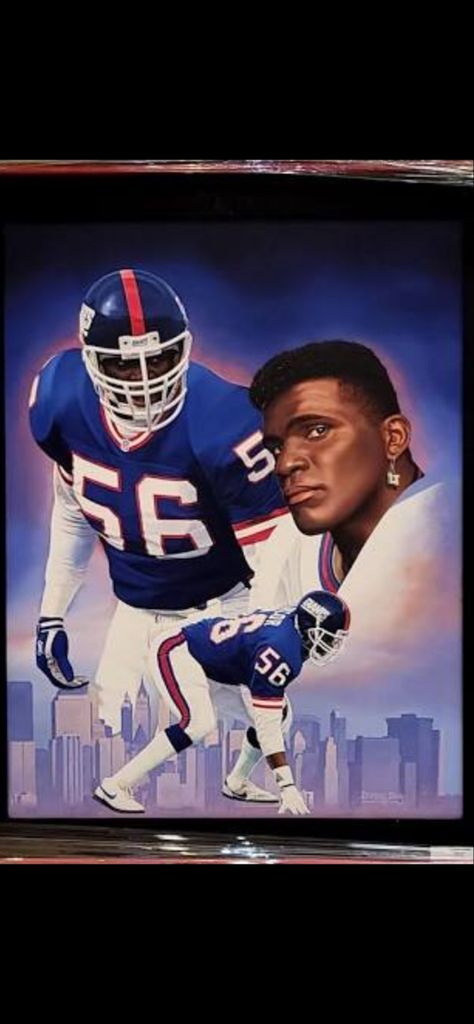 Lawrence Taylor, Iron Art, Nfl Teams, New York Giants, Nfl Football, Art Project, Art Projects, Nfl, Football