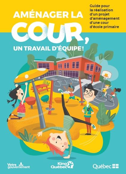 Aménager une cour d'école: un nouveau guide à découvrir | 100° Cour De Recreation, Comic Books, Comic Book Cover, Education, How To Plan, Book Cover, Books, Organisation