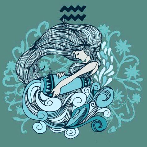 4 Likes, 1 Comments - Sara Jean (@the.frugal.flower.child) on Instagram: “Words can be a powerful vessel. They are near the top of my list of most treasured human…” Water Bearer Tattoo, Aquarius Female, Water Bearer, Female Art, Water, Art